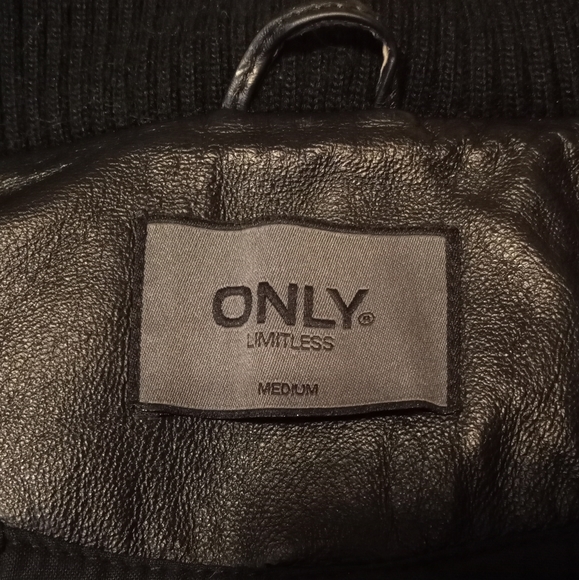 Hooded Leather Biker Jacket - Picture 9 of 11